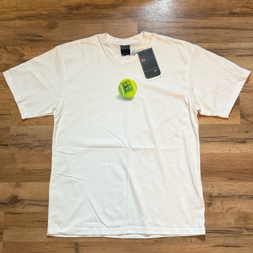 2002 Nike Tennis Dri-Fit Center Swoosh Short Sleeve